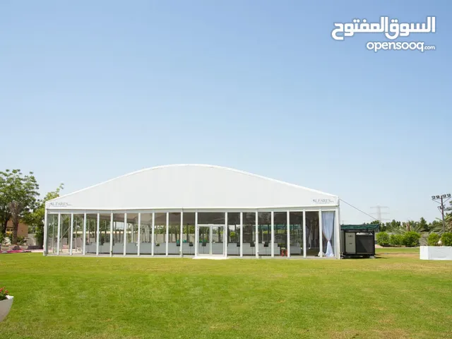 خيام فاخرة للفعاليات والمعارض بمعايير عالمية