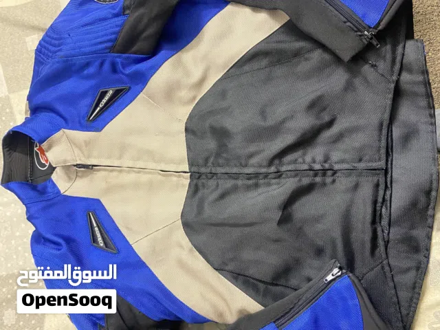 جاكيت دراجه اصلي مع كسارات للبيع
