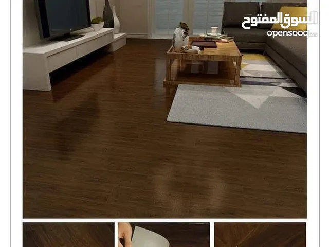بلاط 016 PVC لاصق ذاتي للارضيات سماكة 2 ملم, بديل الباركيه الخشبي, مناسب لتغطية البلاط القديم