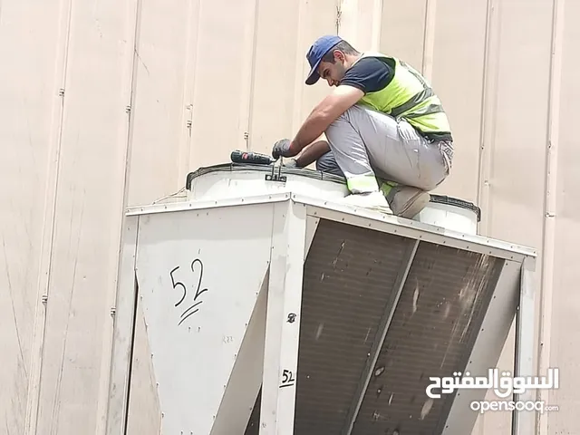 فني غرف تبريد. وتجميد. ووتكيف تركيب وصيانة. واعطال