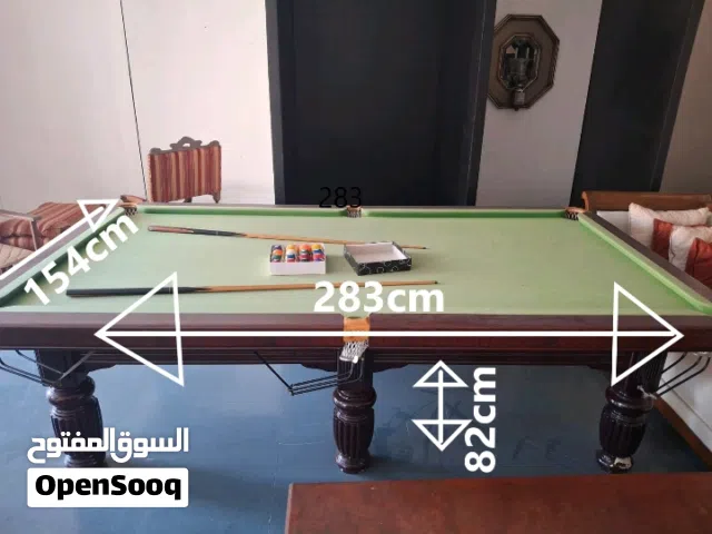 طاولة بليارد من خشب  Billiard table from wood