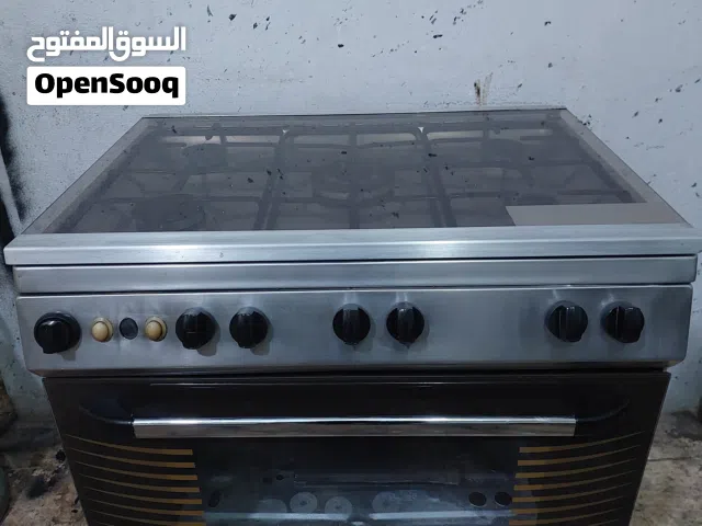 غاز إيطالي 5 عيون ستيل بالكامل  قياس 80سم