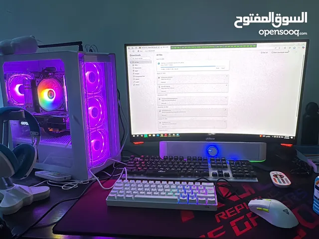 Pc gaming RTX 4070 استخدام جدا بسيط