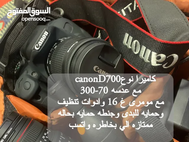 كاميرا نوع canonD700