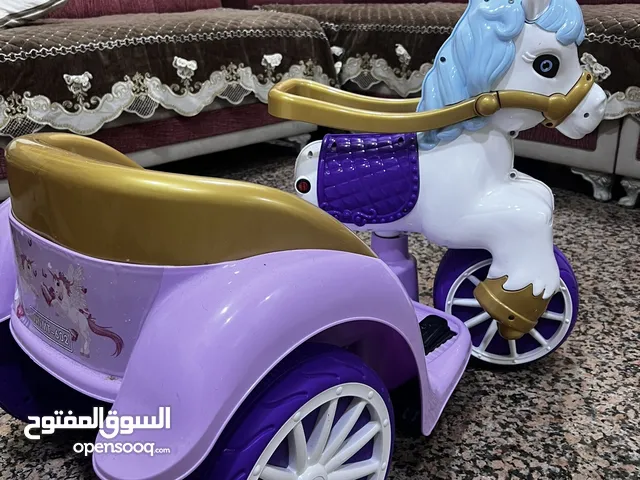 حصان اطفال يكدر طفل يتحكم بي يرجع او يتقدم وبي ديجي بلوتوث سعره 125