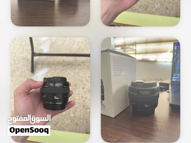 عدسة جديدة غير مستخدمه إلا قليل