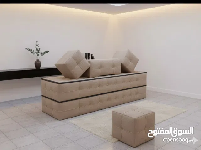 أثاث صالون 2 كانبي+ 2 كراسي صغار+ طاولة