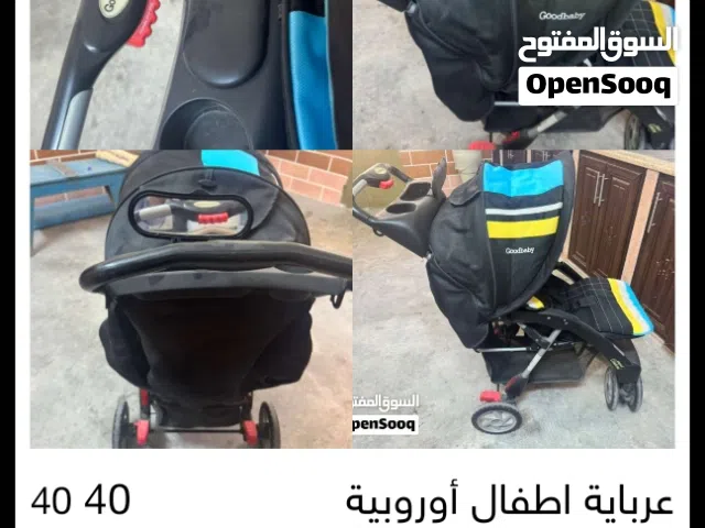 عرباية اطفال شبه جديد استعمال بسيط نوع good baby