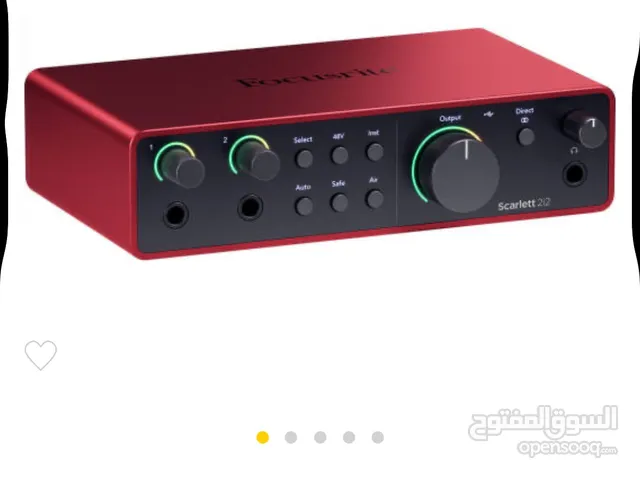 Focusrite 2i2 4th generation.
