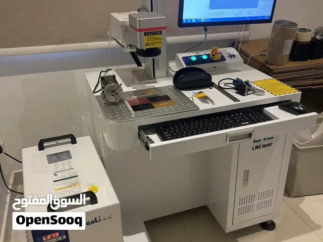 فرصة استثمارية لا تعوض، اقرأ الوصف، ماكينة ليزر حفر نقش