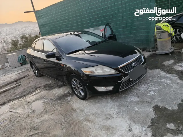 فورد مونديو 2008 فرش جلد مطور وجير الف الف فتحة سقف تشغيل بصمة مفتاحين كشافات