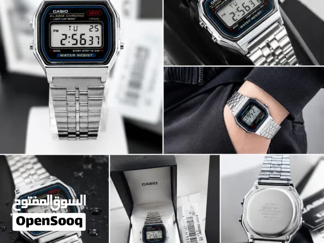 خصم خاص لفترة محدودة على ساعة Casio A158WA-1 الأصلية، السعر وباقي التفاصيل في الأسفل.