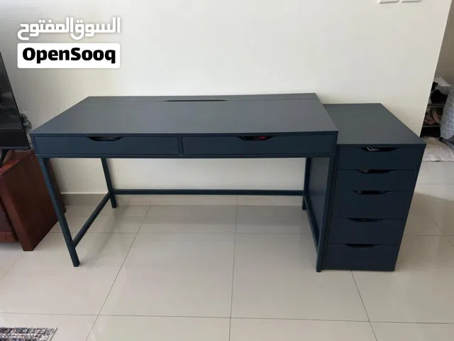 Desk with drawer unit ( ikea )