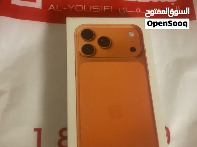 للبيع ايفون 17 برو ماكس 265 جديد