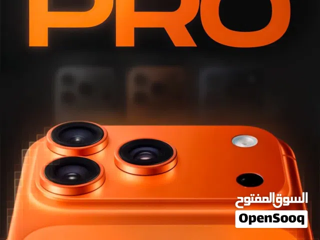 iPhone 17 pro 256gb /e-sim جديد لون اورانج بسعر 825