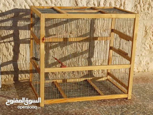 قفص خشب للحسون