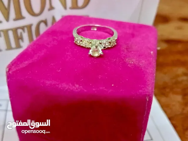 خاتم دايموند بلص ذهب