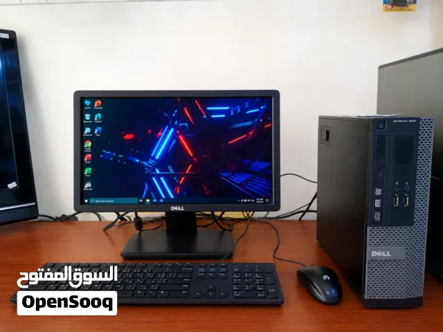 Dell Core i5 - Computer Set Speed 3.10Ghz 8GB RAM  256GB SSD Win 10 Pro 19′′ HD Monitor-/ WhatsApp