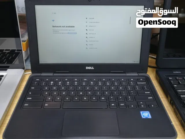 Dell ChromeBook 11.6"HD Display 4GB RAM 16GB Memory OS Chrome Good Working 18BD
