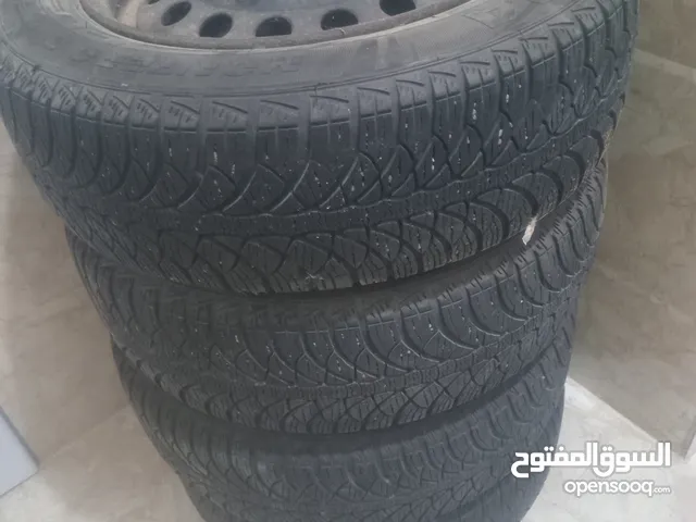 إطارات أوربية مقاس 14 نظاف كاملات