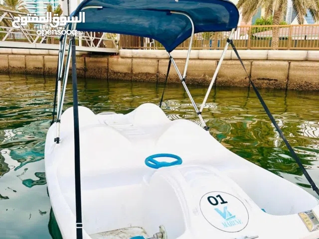 قارب الدواسات 4 أشخاص مستعمله