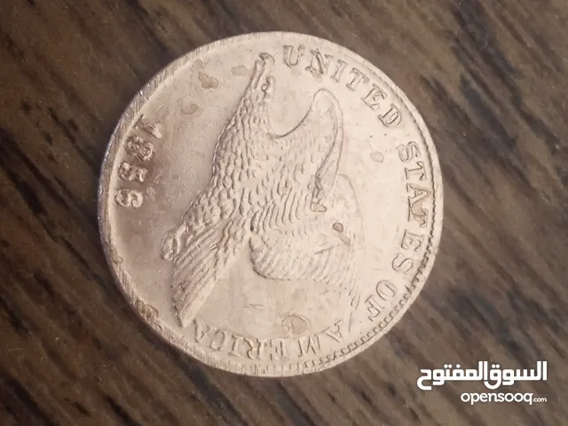 السلام عليكم سنت امريكي من النوادر النسر الطائر تاريخ 1856 فرصه لا تعوض