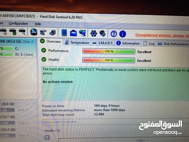 هارد لاب توب 500 جيجا