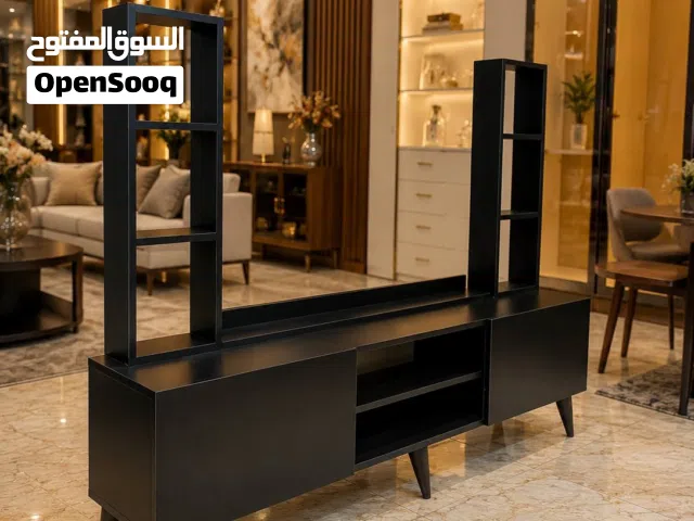 ميز بلازمه اناره 180 سم مع ثلاث رفوف  من افضل انواع الخشب htf