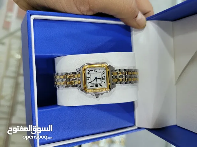 ساعة كارتير النسائية مكينة بطارية مطابقة للاصلي من أشهر الساعات العالمي