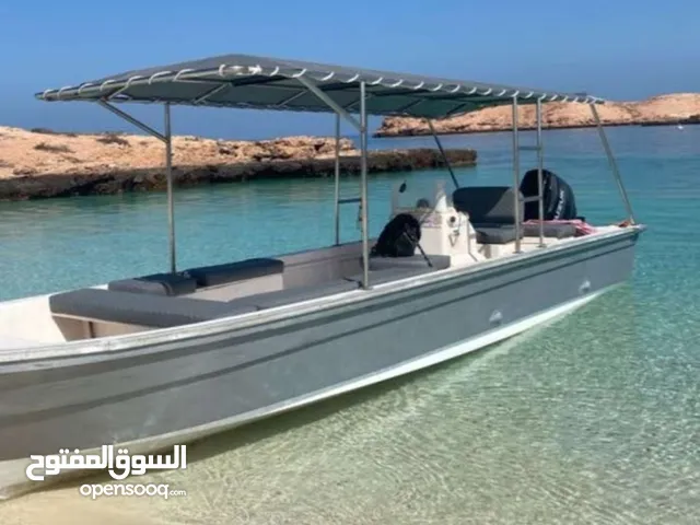 قارب نزهة وسياحة 27 قدم بدون محرك
