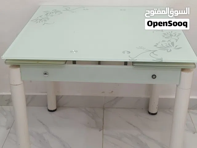 Glass dining table 6 seater