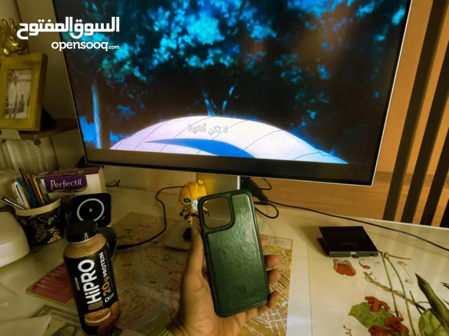 كفر غلاف ايفون 14 برو ماكس جلد اصلي ومغناطيس يمكن لصقه علي اي سطح معدني