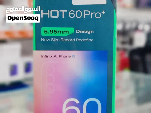 Brrand New Infinix Hot 60 Pro Plus in Oman  256GB Rom  1 Year Warranty