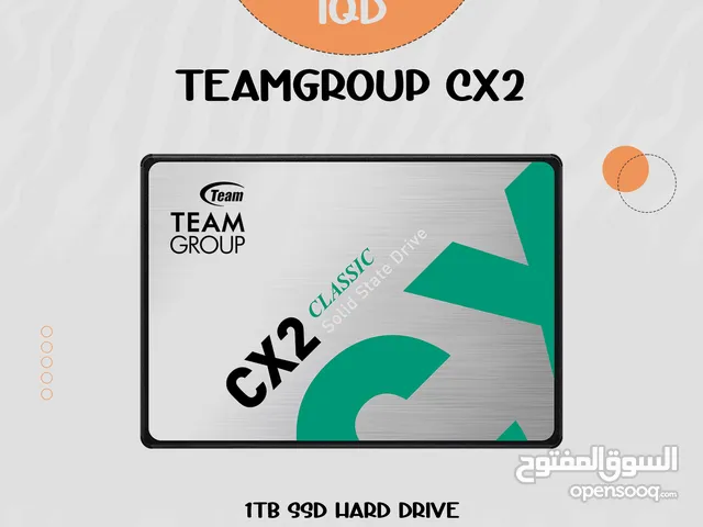 قرص تخزين TEAMGROUP CX2 1TB