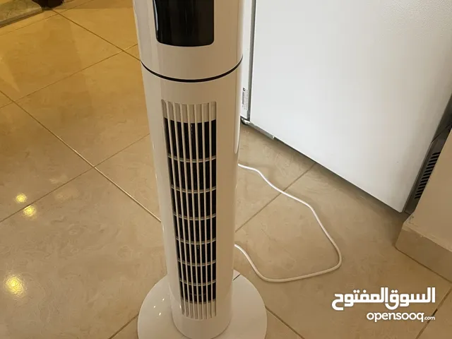 Tower fan with remote control