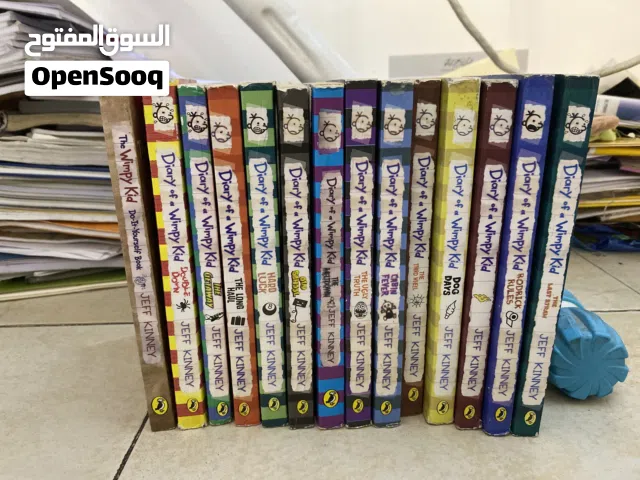 Set of 14 books( Diary of Wimpy kid)