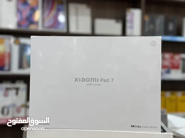 الاصدار الجديد شاومي باد 7 ، ذاكرة 256GB رام 8 جديد ضمان سنة