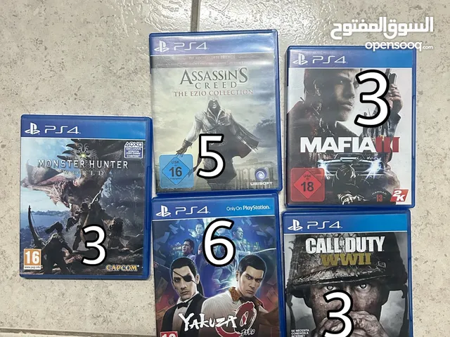العاب 4 مستعملين/ ps4 games for sale