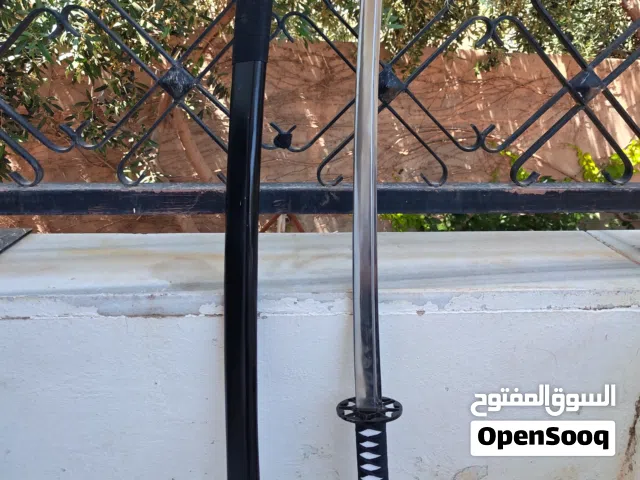 سيف كاتانا فولاذ صناعة يدوية (تحف)