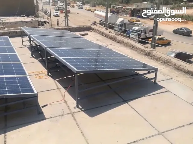 منظومة شمسية كاملة لتشغيل كافة المنزل بقوة 450 امبير