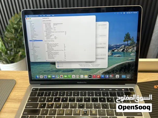 MacBook Pro M1  16GB RAM  512GB SSD  بطارية 92%