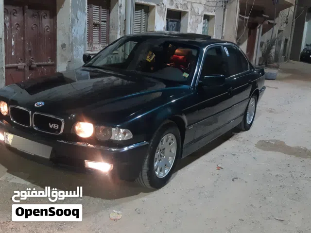 BMW.E38.740i ربي يبارك سيارة سابعة موديل 2001محرك 44V8دينمو تبريد اميه استيراد سويسرا ماشية 296الف ك