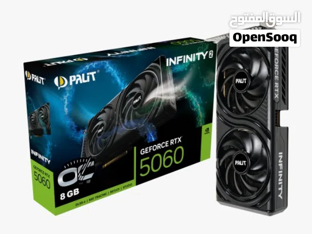 عرض .. كرت شاشة جديد GEFORCE RTX 5060 8GB PALIT