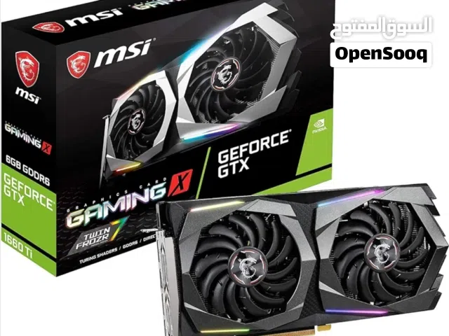 كرت GTX 1660 Ti نظيف جدًا – أداء ممتاز بدون مشاكل