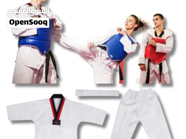 بدلة تايكوندو للتدريب قياسات من 100 حتى 150سم.