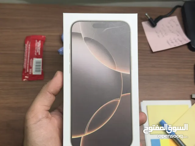 أيفون 16 برو ماكس 512 جيبي نسخة قريب الأصل (تقليد درجة ممتازة) ..