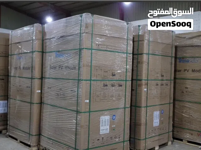 الطاقة المتجددة(بطارية ليثيوم ضمان 5 سنوات)محول 6 كيلو هايبرد جبارمع  اربعة الألواح جينكو 720W"وجهين