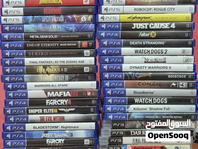 Ps3, Ps4, Ps5, 49 Games Bundle sale only
