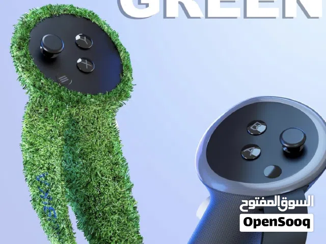 قبضة تحكم ذكية قابلة لإعادة الشحن  Meta Quest3  من Aubika مع بطاريات مخصصة وغطاء حماية  متكامل