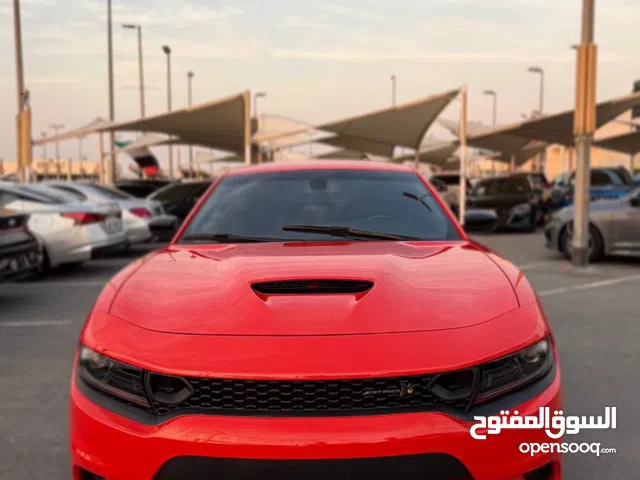 6.4L DODGE CHARGER SCAT PACK (2023) NO ACCIEDNT دودج تشارجر سكات باك بلون مميز بدون حوادث متاح تقسيط